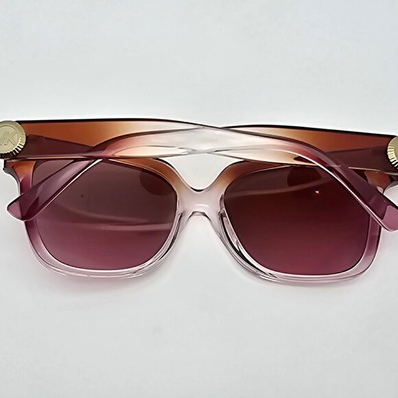 Michael Kors MK2054 Ena 328614 Brown Frame Brown Gradient Lens Sunglasses w Case - Picture 10 of 16